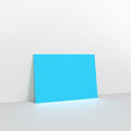 Mid Blue Coloured Gummed V Flap Envelopes