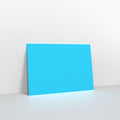 Mid Blue Coloured Gummed V Flap Envelopes