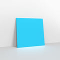 Mid Blue Coloured Gummed V Flap Envelopes