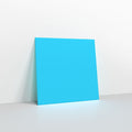 Mid Blue Coloured Gummed V Flap Envelopes