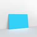 Mid Blue Coloured Gummed V Flap Envelopes