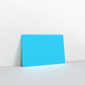 Mid Blue Coloured Gummed V Flap Envelopes