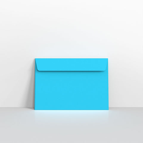 Mid Blue Coloured Peel and Seal Envelopes