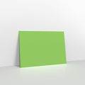 Mid Green Coloured Gummed V Flap Envelopes