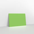 Mid Green Coloured Gummed V Flap Envelopes