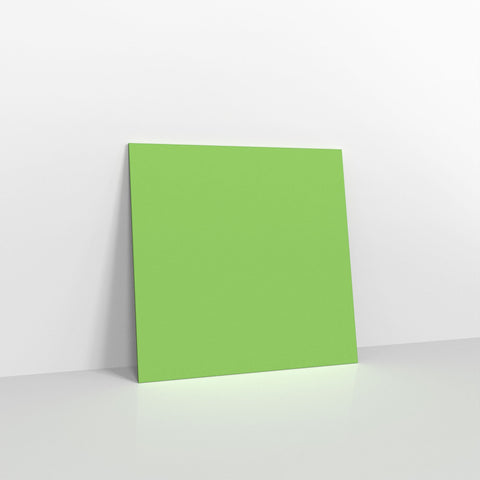 Mid Green Coloured Gummed V Flap Envelopes