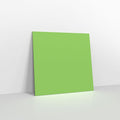 Mid Green Coloured Gummed V Flap Envelopes