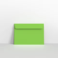 Mid Green Coloured Peel and Seal Envelopes