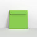 Mid Green Coloured Peel and Seal Envelopes