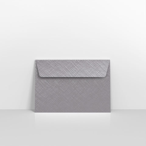 Mid Grey Textured Envelopes