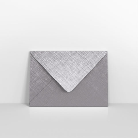 Mid Grey Textured Envelopes