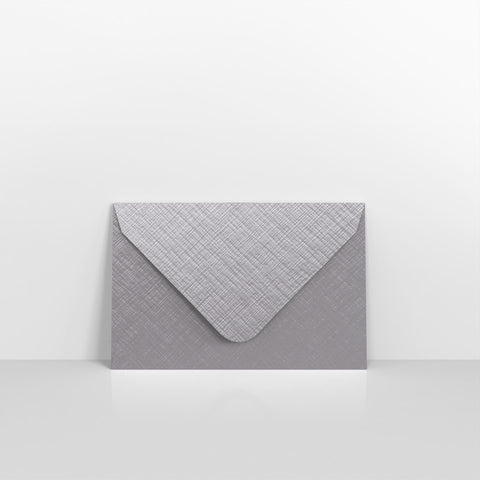 Mid Grey Textured Envelopes