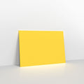 Mid Yellow Coloured Gummed V Flap Envelopes