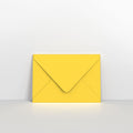 Mid Yellow Coloured Gummed V Flap Envelopes