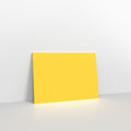 Mid Yellow Coloured Gummed V Flap Envelopes