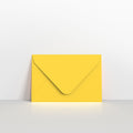 Mid Yellow Coloured Gummed V Flap Envelopes