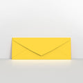 Mid Yellow Coloured Gummed V Flap Envelopes