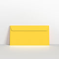 Mid Yellow Coloured Peel and Seal Envelopes