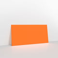 Orange Coloured Gummed V Flap Envelopes