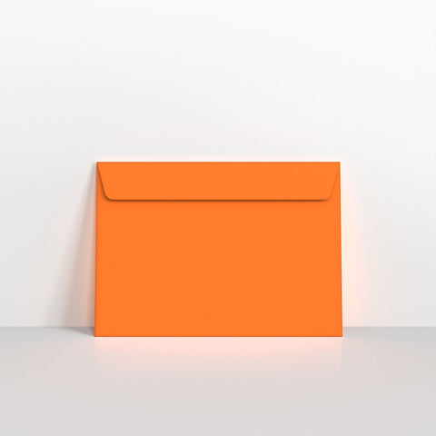 Orange Coloured Peel and Seal Envelopes