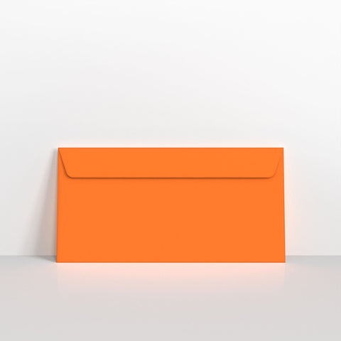 Orange Coloured Peel and Seal Envelopes