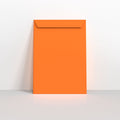 Orange Coloured Peel and Seal Envelopes