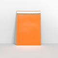 Orange Eco Friendly Bubble Bag Mailers