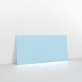 Pale Blue Coloured Gummed Greeting Card V Flap Envelopes