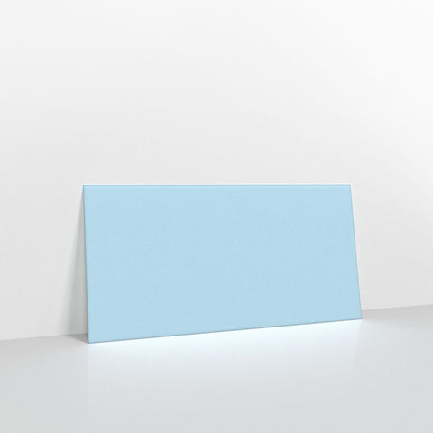 Pale Blue Coloured Gummed Greeting Card V Flap Envelopes