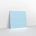 Pale Blue Coloured Gummed Greeting Card V Flap Envelopes