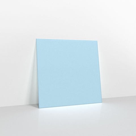 Pale Blue Coloured Gummed Greeting Card V Flap Envelopes