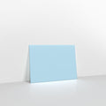 Pale Blue Coloured Gummed Greeting Card V Flap Envelopes