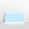 Pale Blue Coloured Peel and Seal Envelopes