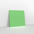 Pale Green Coloured Gummed V Flap Envelopes