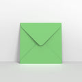 Pale Green Coloured Gummed V Flap Envelopes