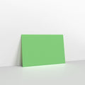 Pale Green Coloured Gummed V Flap Envelopes