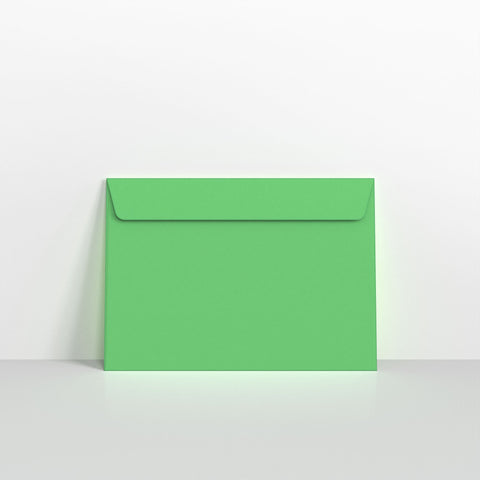 Pale Green Coloured Peel and Seal Envelopes