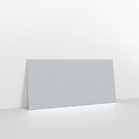 Pale Grey Coloured Gummed V Flap Envelopes