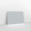 Pale Grey Coloured Gummed V Flap Envelopes