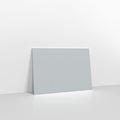 Pale Grey Coloured Gummed V Flap Envelopes