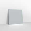 Pale Grey Coloured Gummed V Flap Envelopes