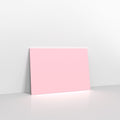 Pale Pink Coloured Gummed V Flap Envelopes