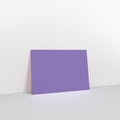 Purple Coloured Gummed V Flap Envelopes