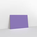 Purple Coloured Gummed V Flap Envelopes