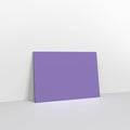 Purple Coloured Gummed V Flap Envelopes