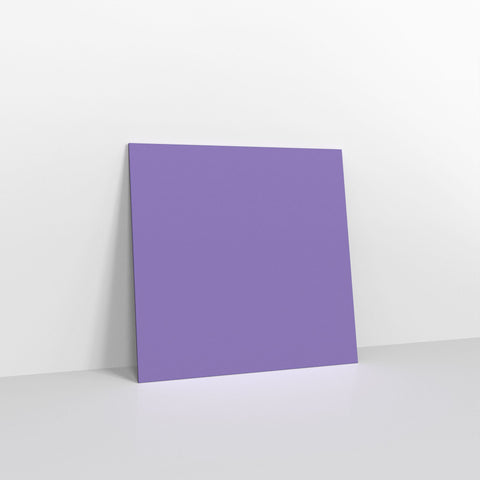 Purple Coloured Gummed V Flap Envelopes