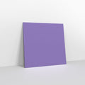 Purple Coloured Gummed V Flap Envelopes