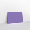 Purple Coloured Gummed V Flap Envelopes