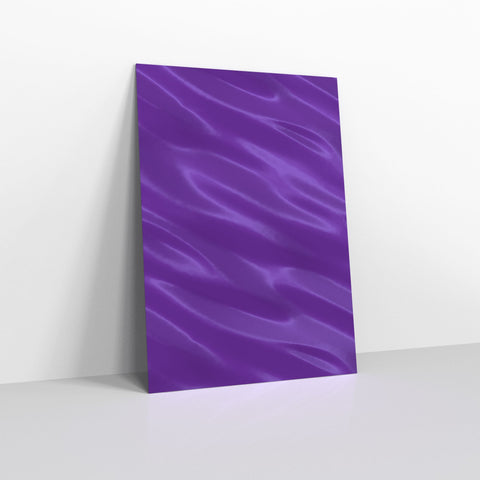 Purple Metallic Finish Foil Envelopes