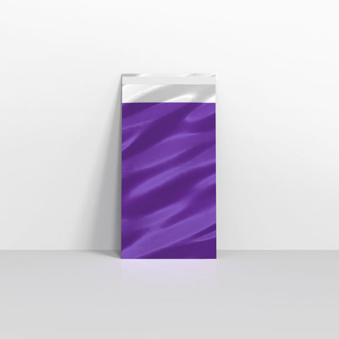 Purple Metallic Finish Foil Envelopes